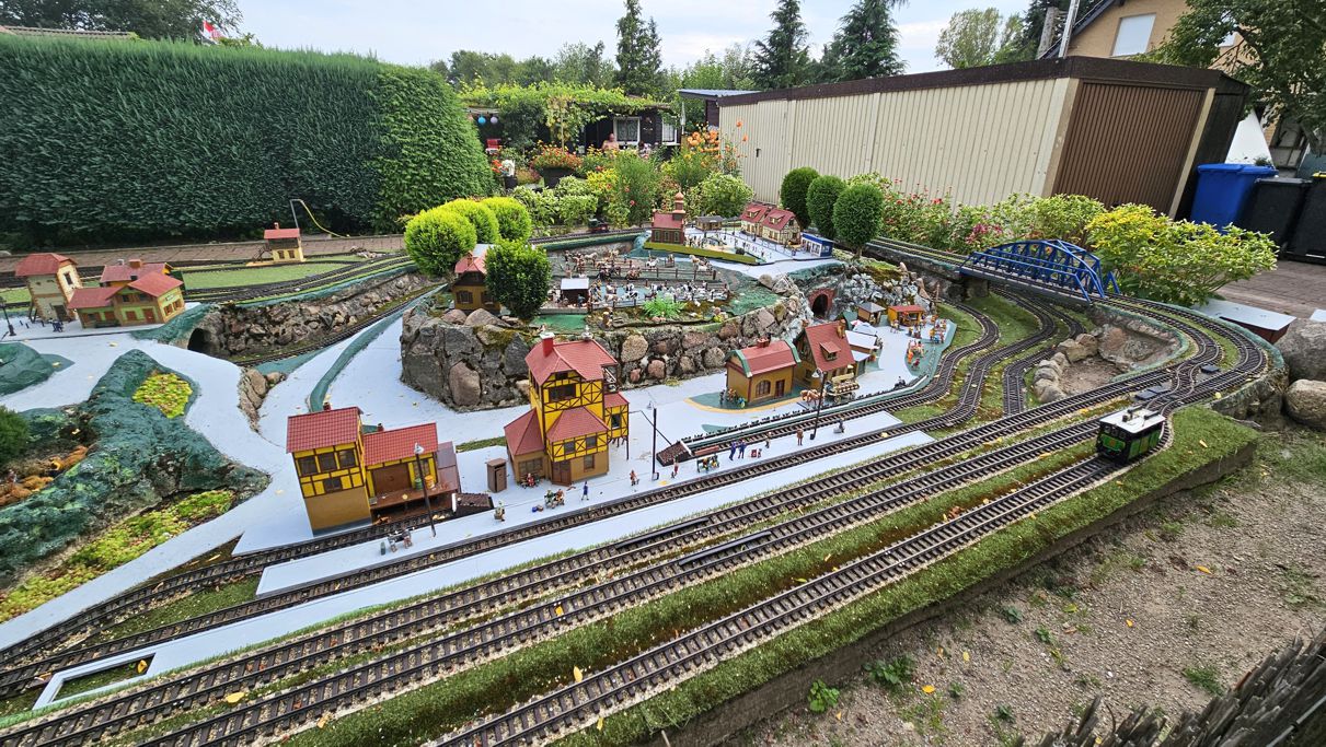 Eisenbahngarten in Wilkendorf