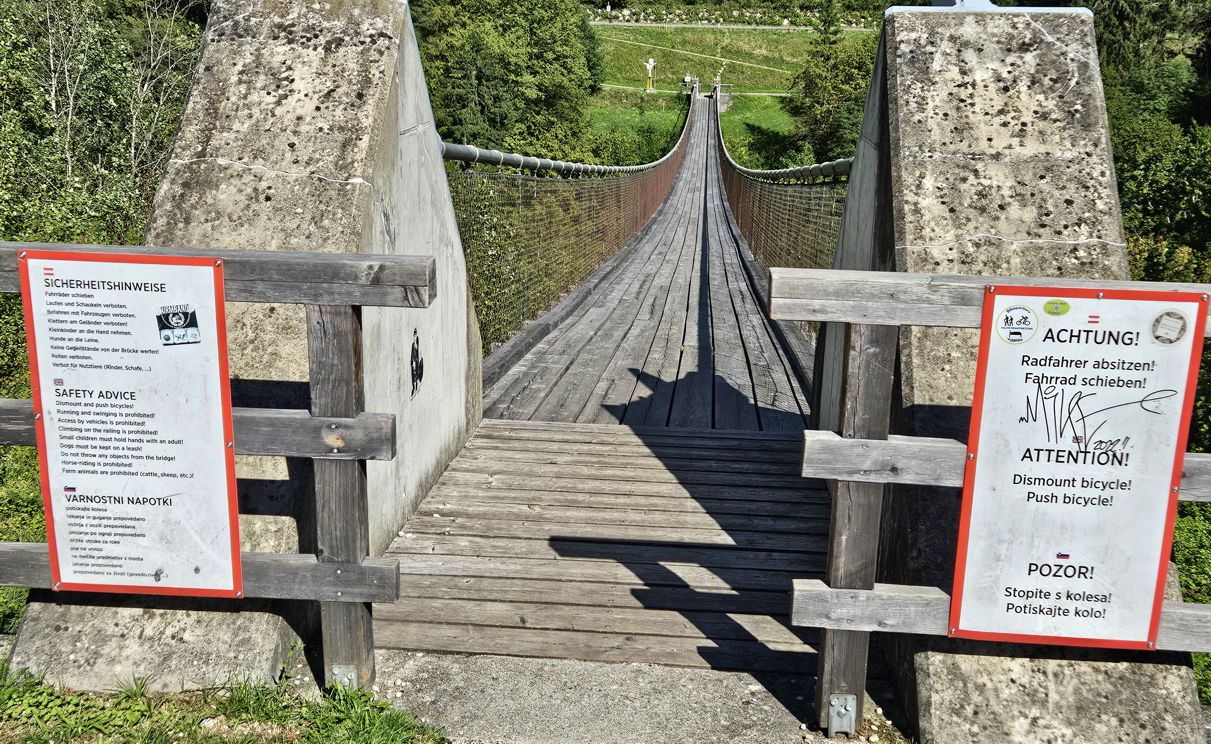 Hängebrücke Santa Lucia