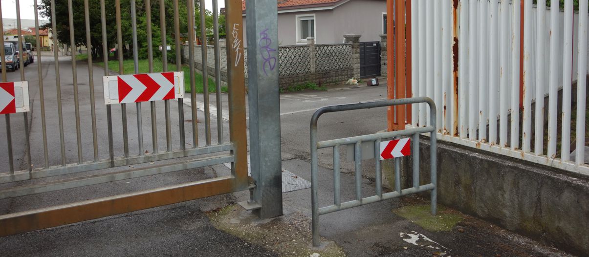 RadwegSperreMonfalcone